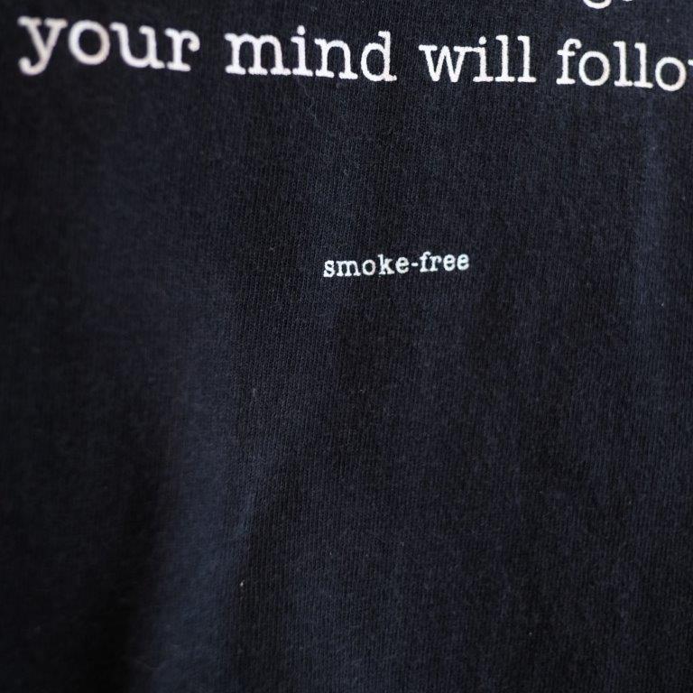 00s Message Tee -smoke free-