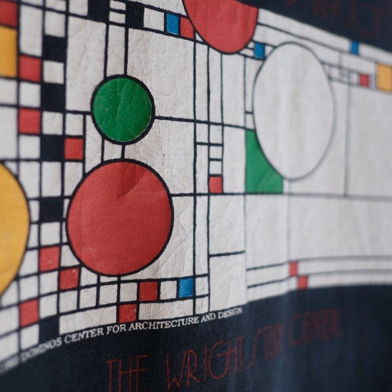 80s Art Tee -Frank Lloyd Wright-