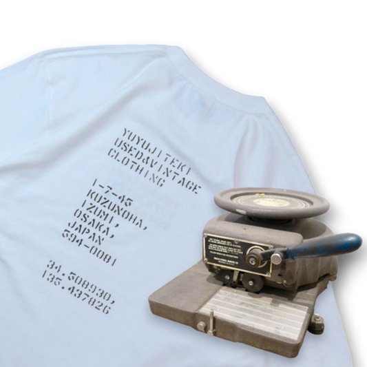 ORIGINAL M-XXL Stencil Print Tee -YUYUJITEKI-