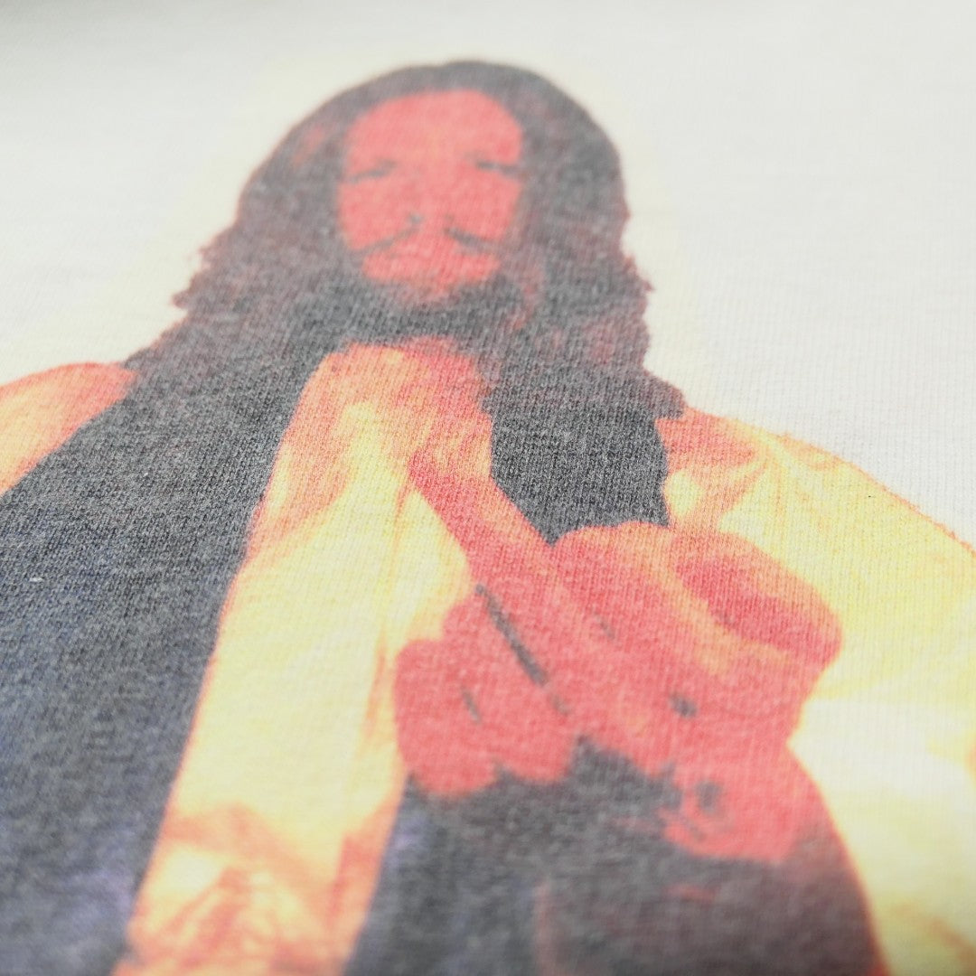 VINTAGE 90s XL Raglan Sleeves Message Tee -JESUS HATES YOU-