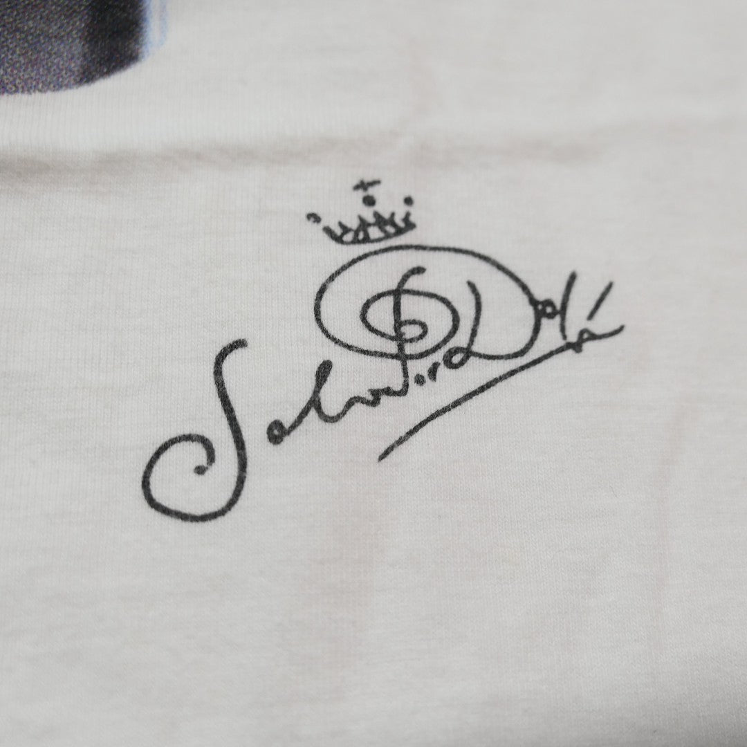VINTAGE 90s L-XL Art Tee "SPACE VENUS" -Salvador Dali-
