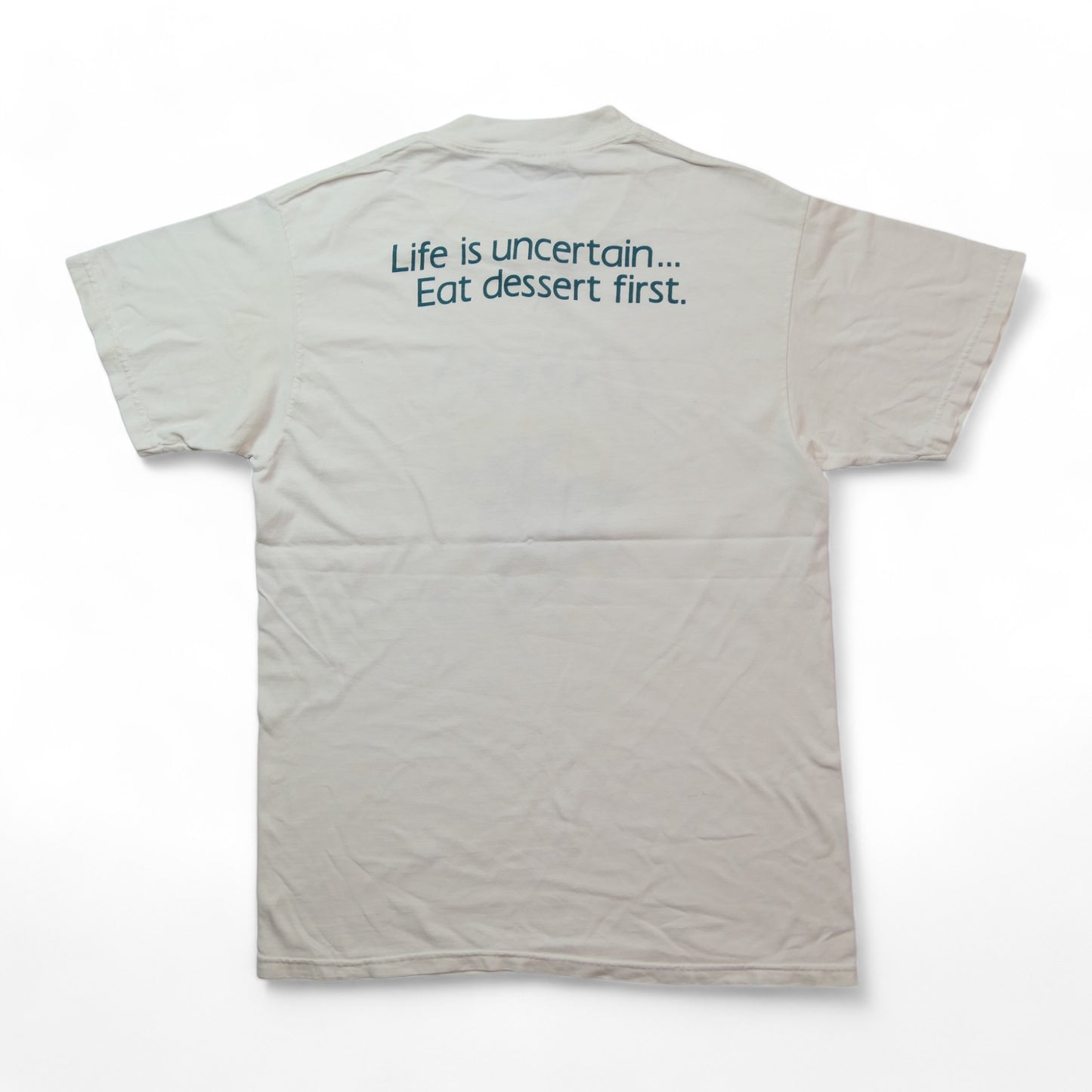 VINTAGE 90-00s L-XL Promotion Tee -amy's ice cream-
