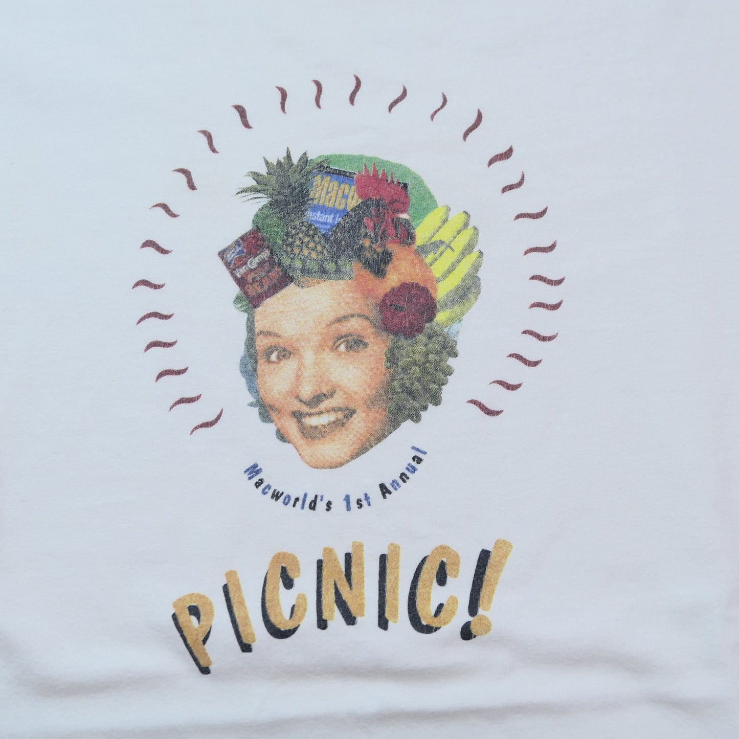 VINTAGE 90s L Promotion Tee -Macworld-