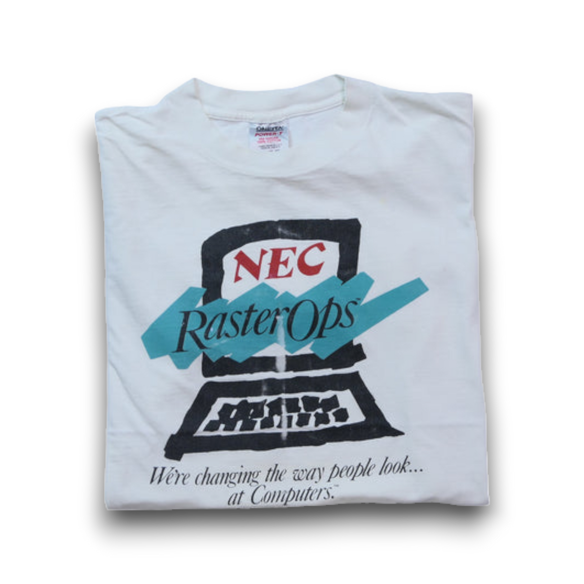 VINTAGE 90s XL Promotion Tee -NEC- – ユウユウジテキ