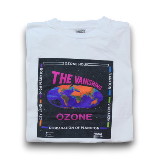 VINTAGE 90s XL Science Tee "OZONE HOLE" -NASA-