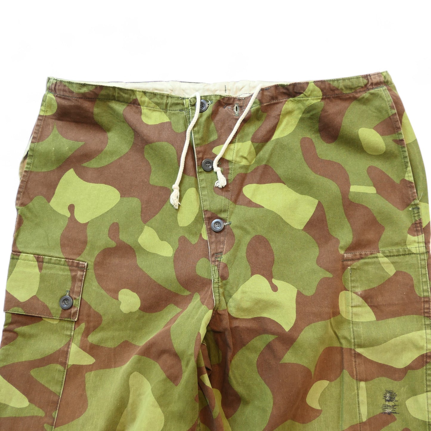 VINTAGE 90s L-XL M-62 Reversible Over Pants -Finnish Army-