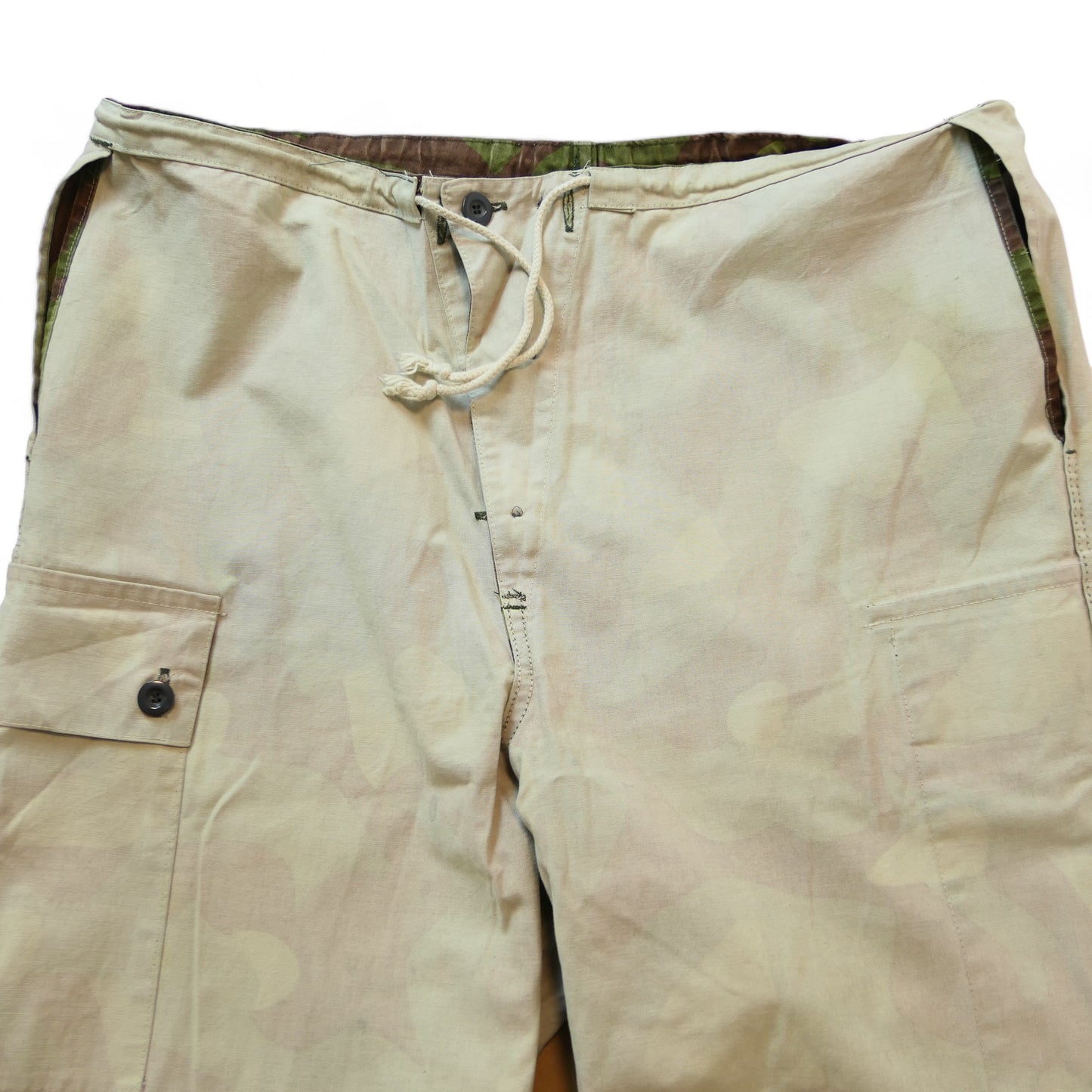 VINTAGE 90s L-XL M-62 Reversible Over Pants -Finnish Army-