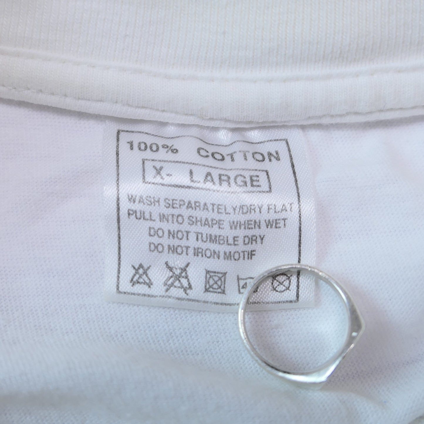 VINTAGE 90s XL Message Tee -Mr.Bean-