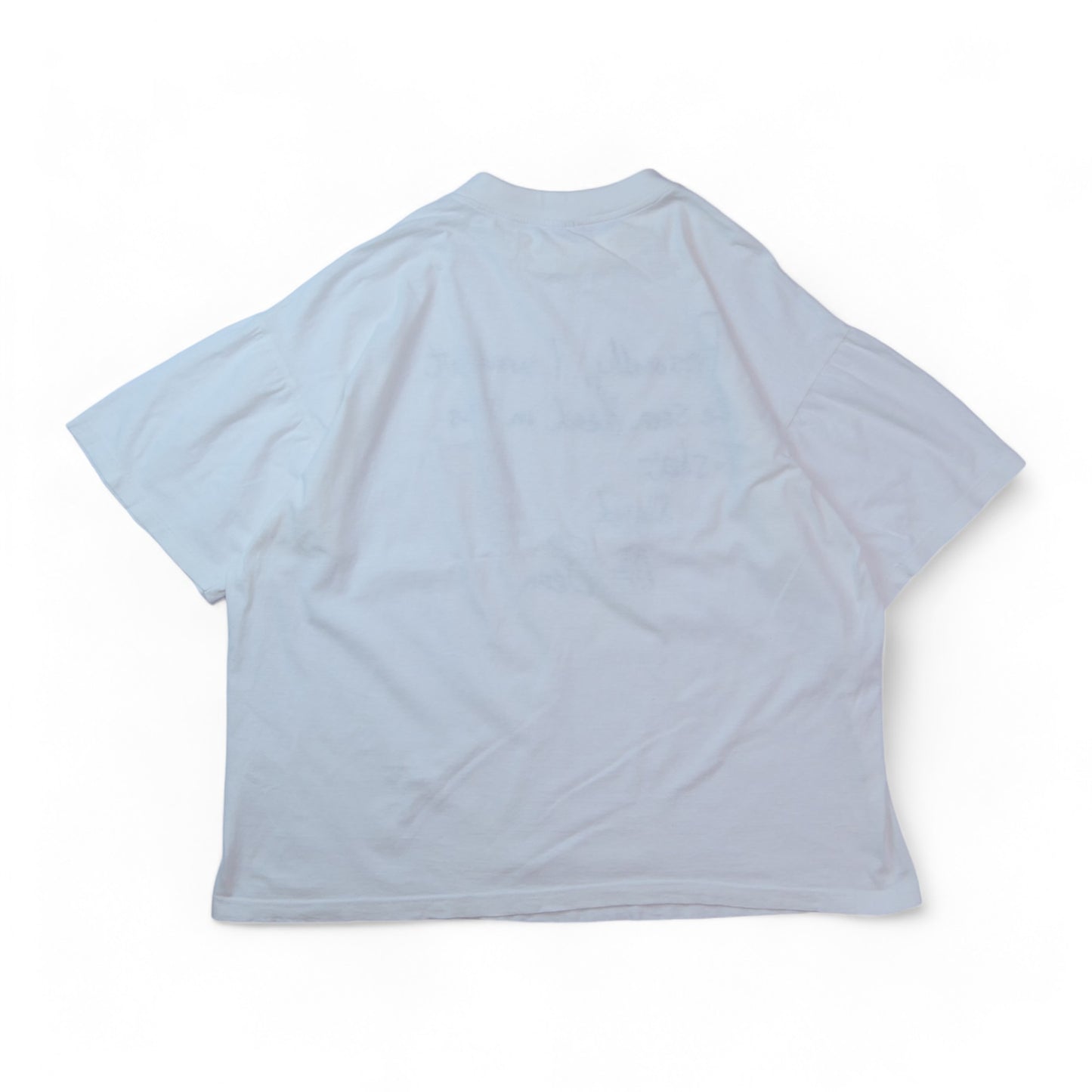 VINTAGE 90s XL Message Tee -Mr.Bean-