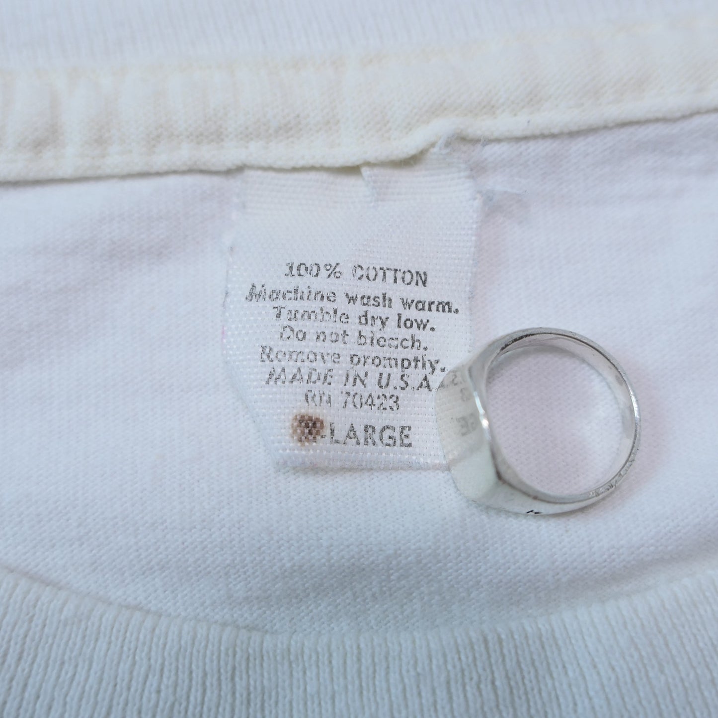 VINTAGE 90s XL Promotion Tee -BIORAD-