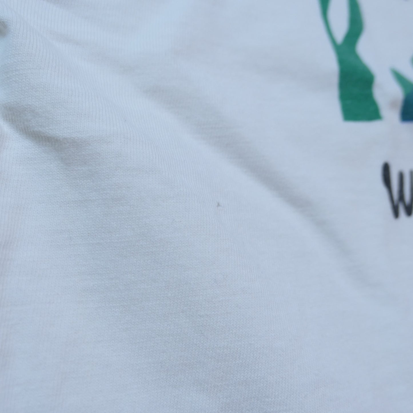 VINTAGE 80s XL Art Tee "Woody Jackson"