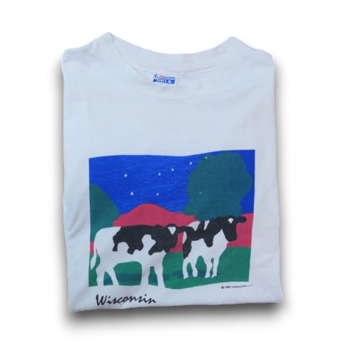 VINTAGE 80s XL Art Tee 