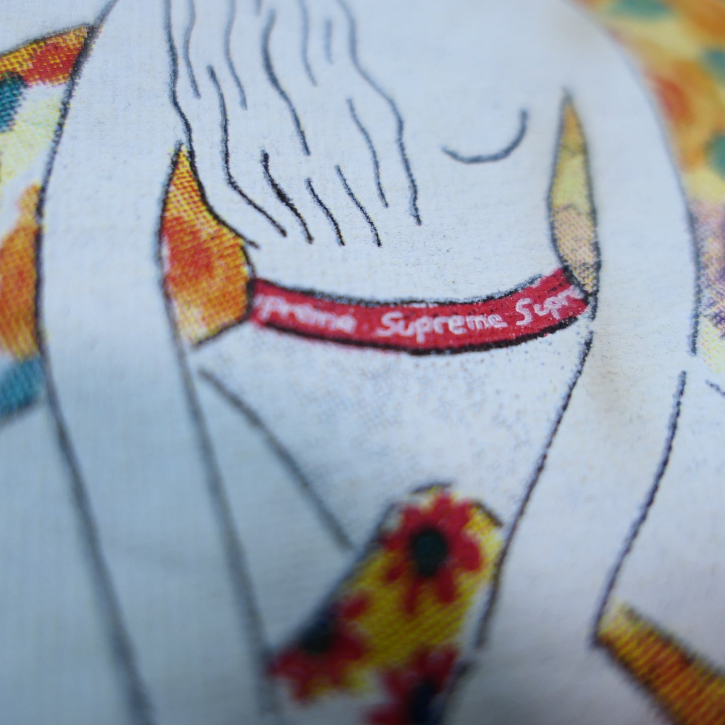 USED L-XL Art Tee "Bedroom" -Supreme-