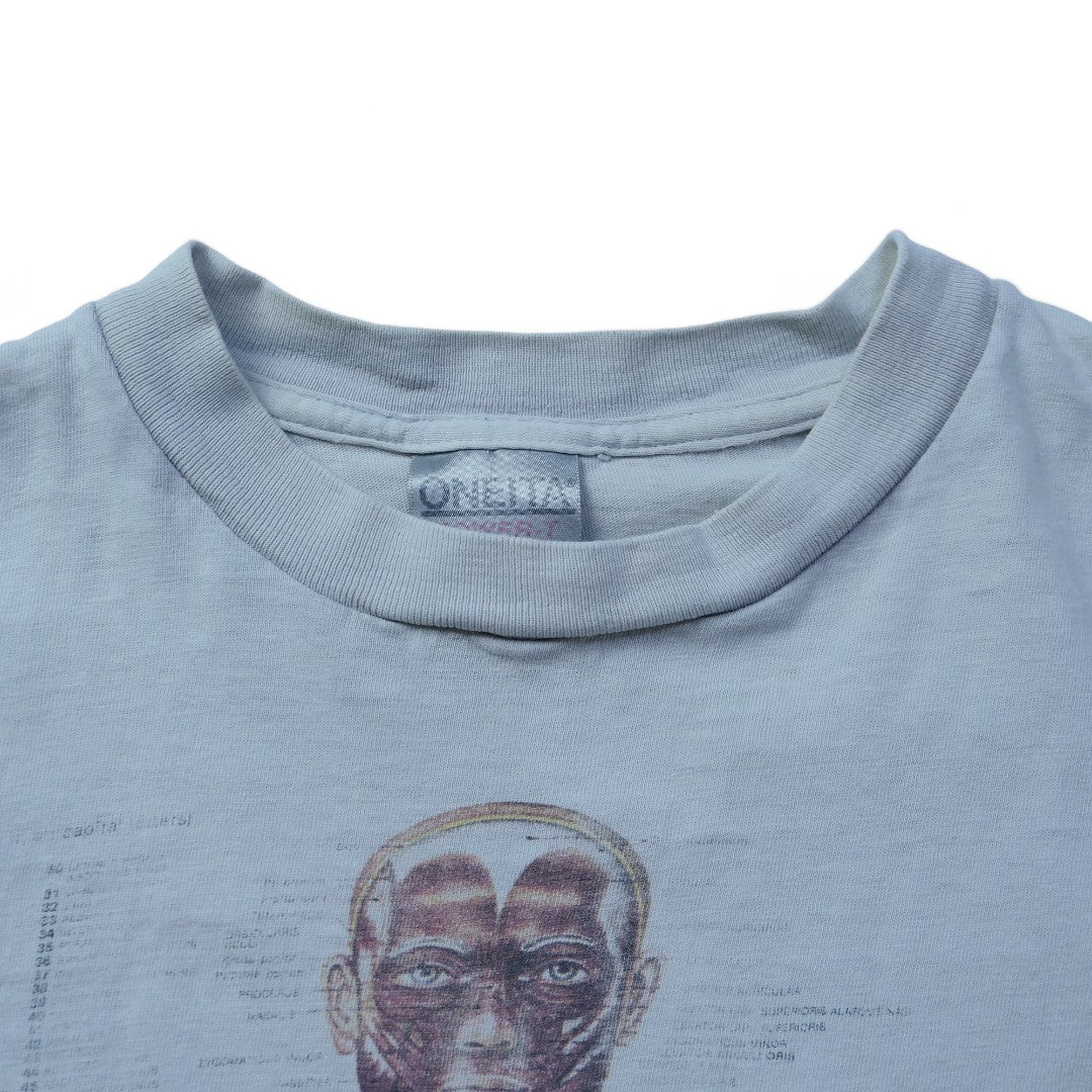 VINTAGE 90s L Art Tee -Anatomical Chart-