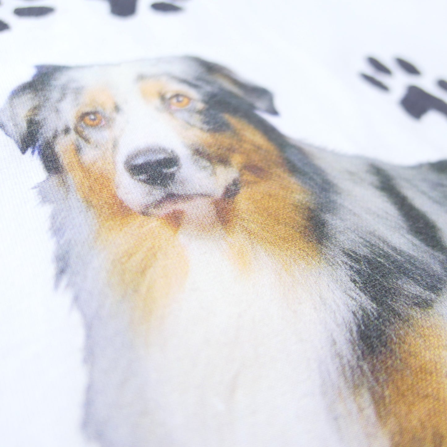 VINTAGE 90-00s XL Dog Tee -Australian Shpherd-
