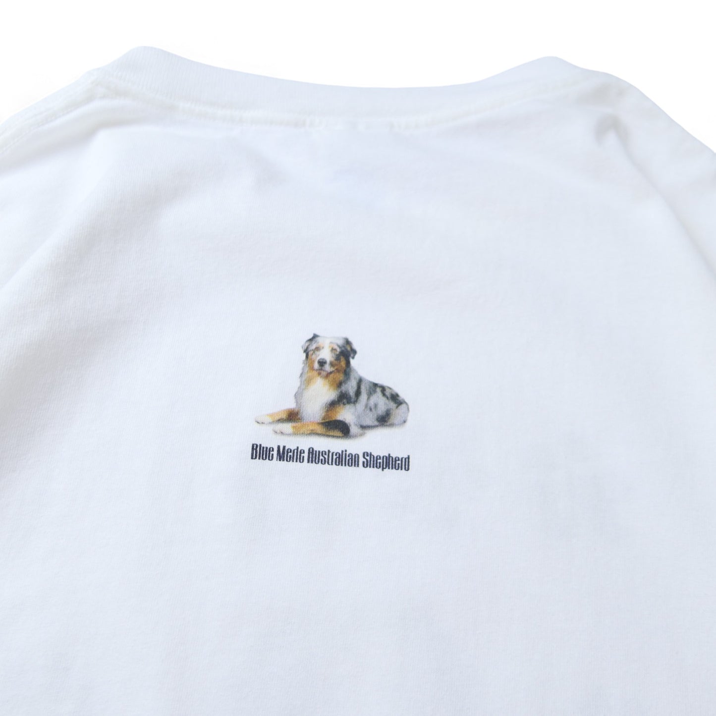 VINTAGE 90-00s XL Dog Tee -Australian Shpherd-