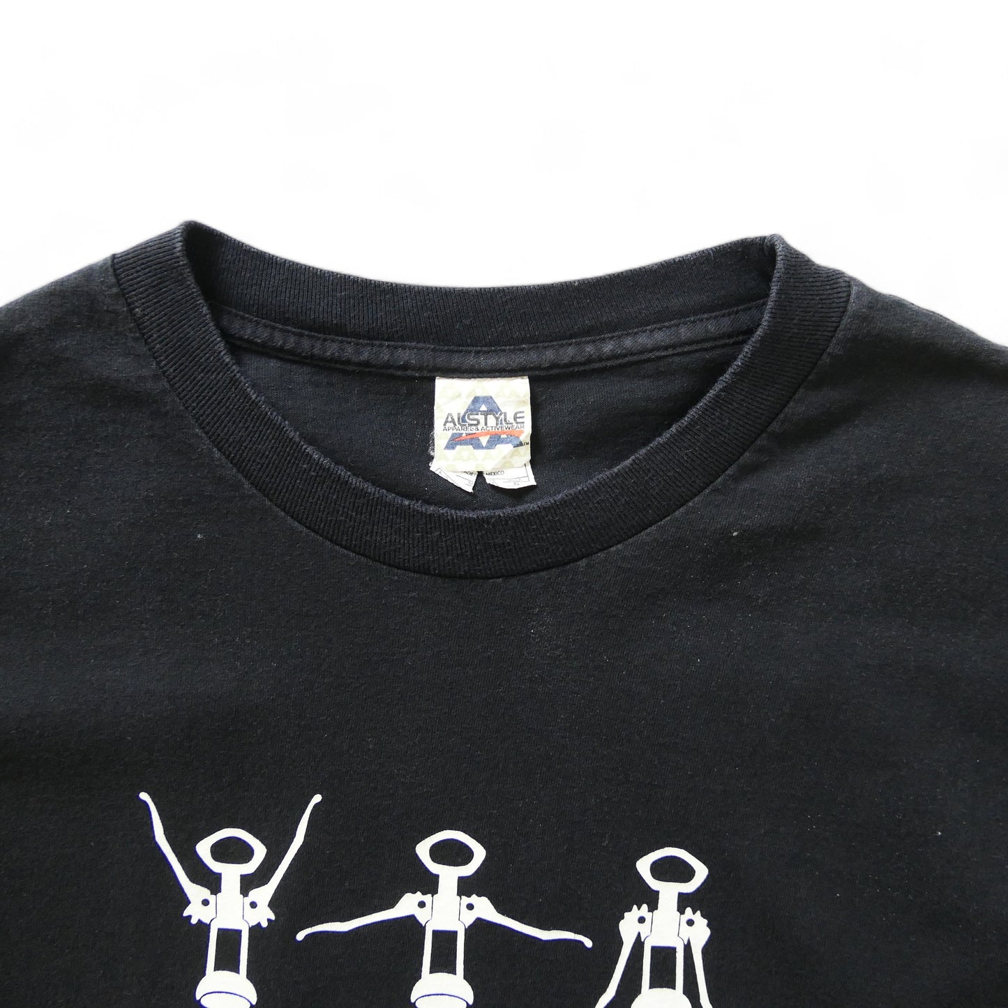 VINTAGE 00s L-XL Message Tee -... and repeat-