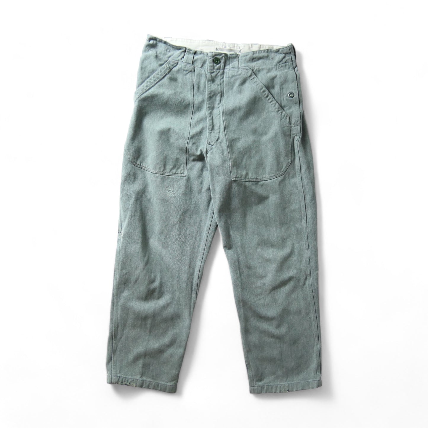 VINTAGE 50s Denim Work Pants -Swiss Army-