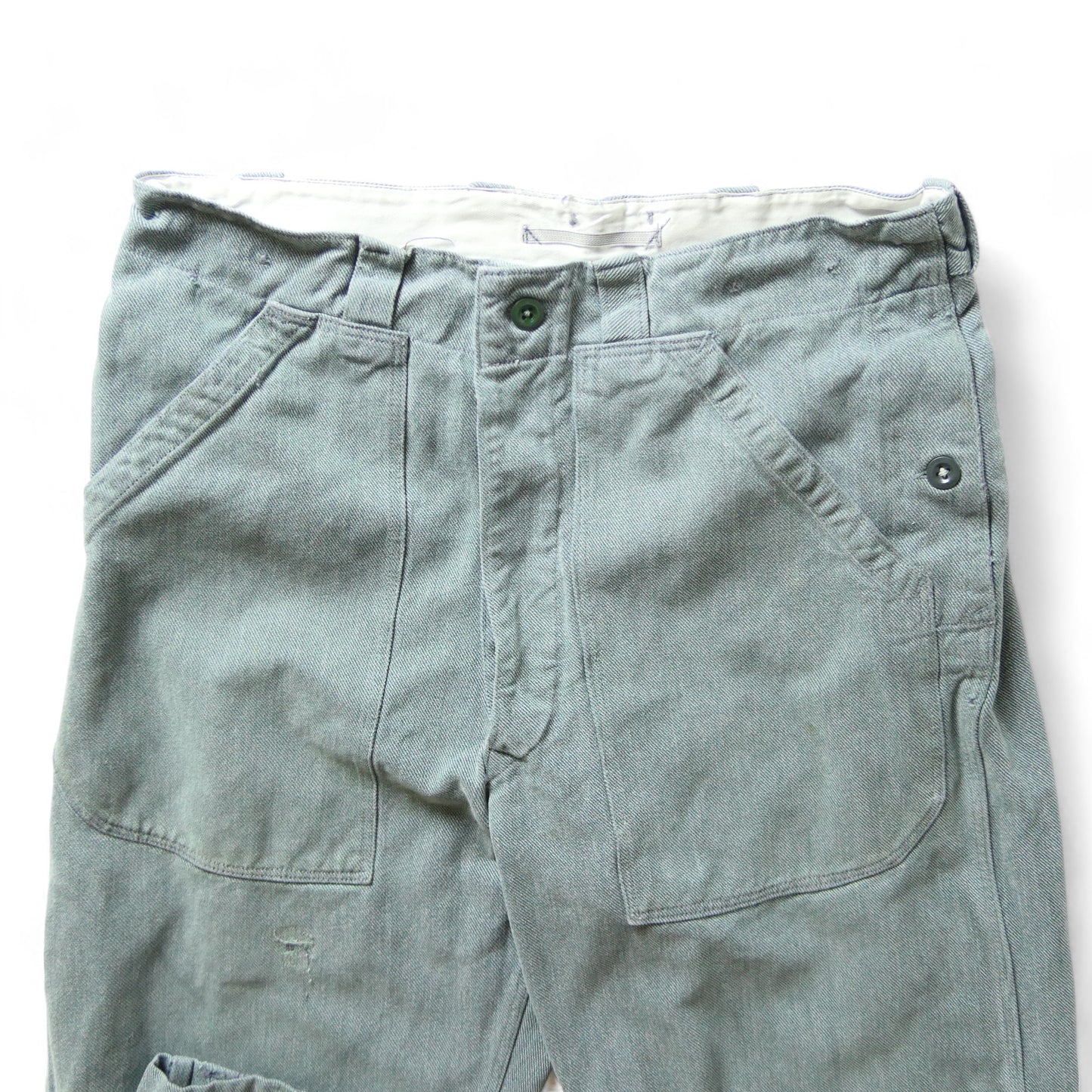 VINTAGE 50s Denim Work Pants -Swiss Army-