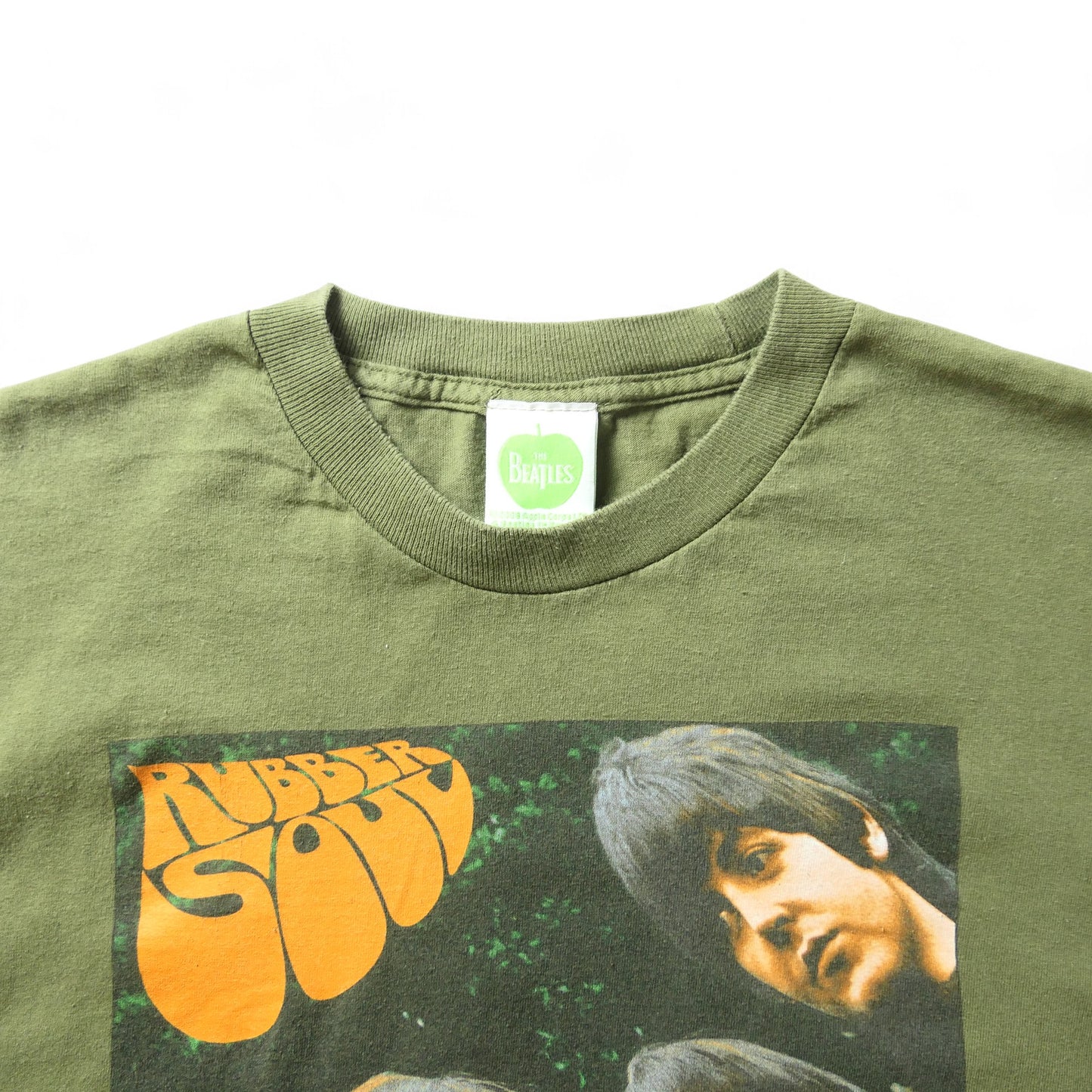 VINTAGE 00s XL Rock Band Tee "Rubber Soul" -The Beatles-