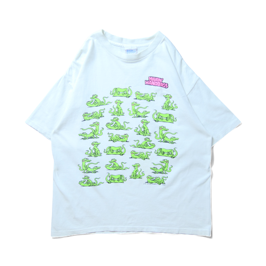 VINTAGE 90s L Erotic Tee -48ways-