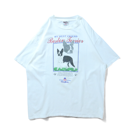 VINTAGE 90s XL Promotion Tee -VITA BONE-