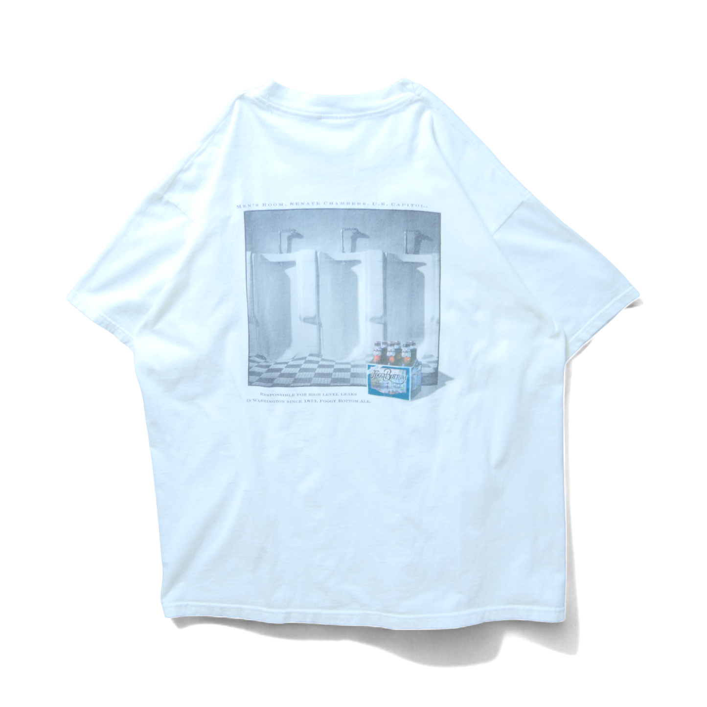 VINTAGE 90-00s XL Promotion Tee -FOGGY BOTTOM ALE-