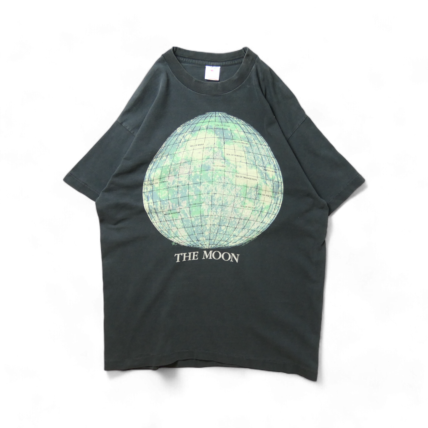 VINTAGE 90s L Art Tee -THE MOON-