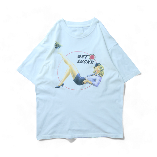 VINTAGE 90-00s L Promotion Tee -LUCKY STRIKE-