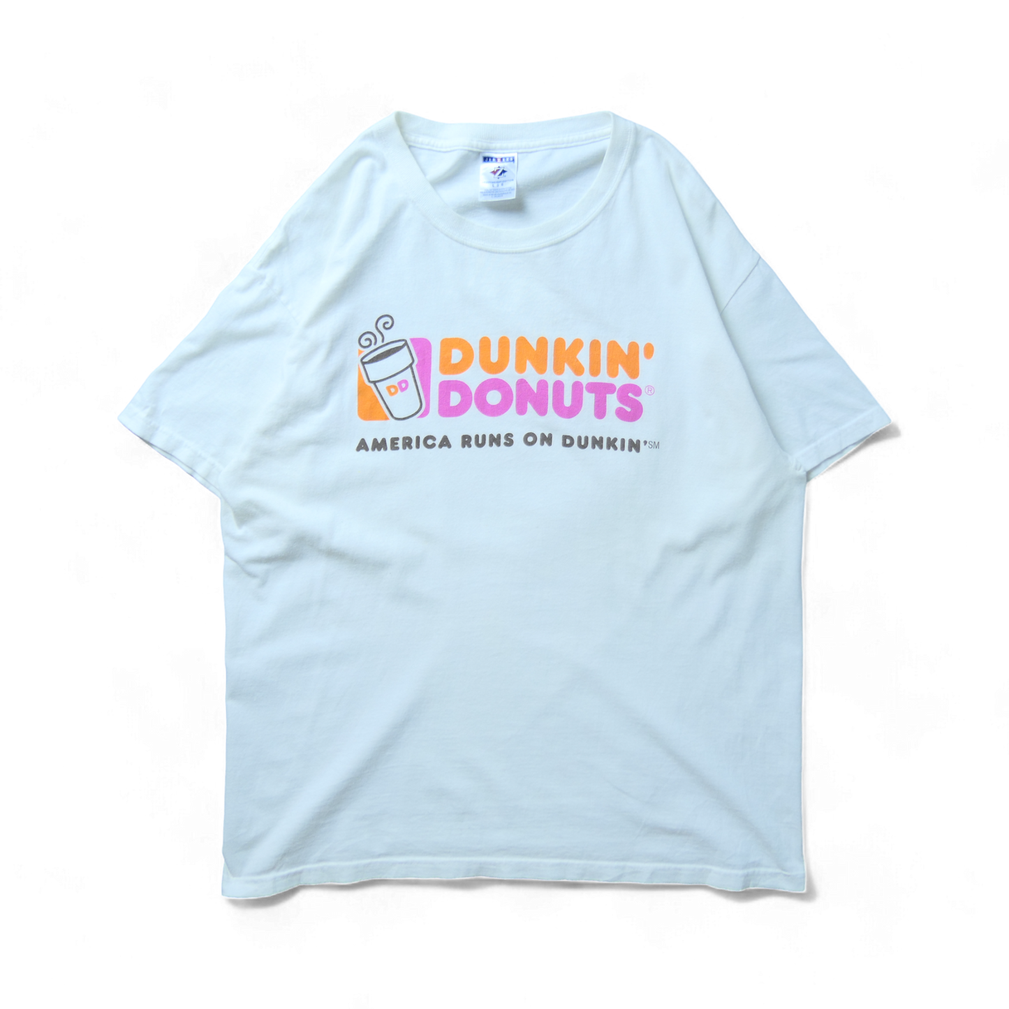 VINTAGE 90-00s L Promotion Tee -DUNKIN' DONUTS-