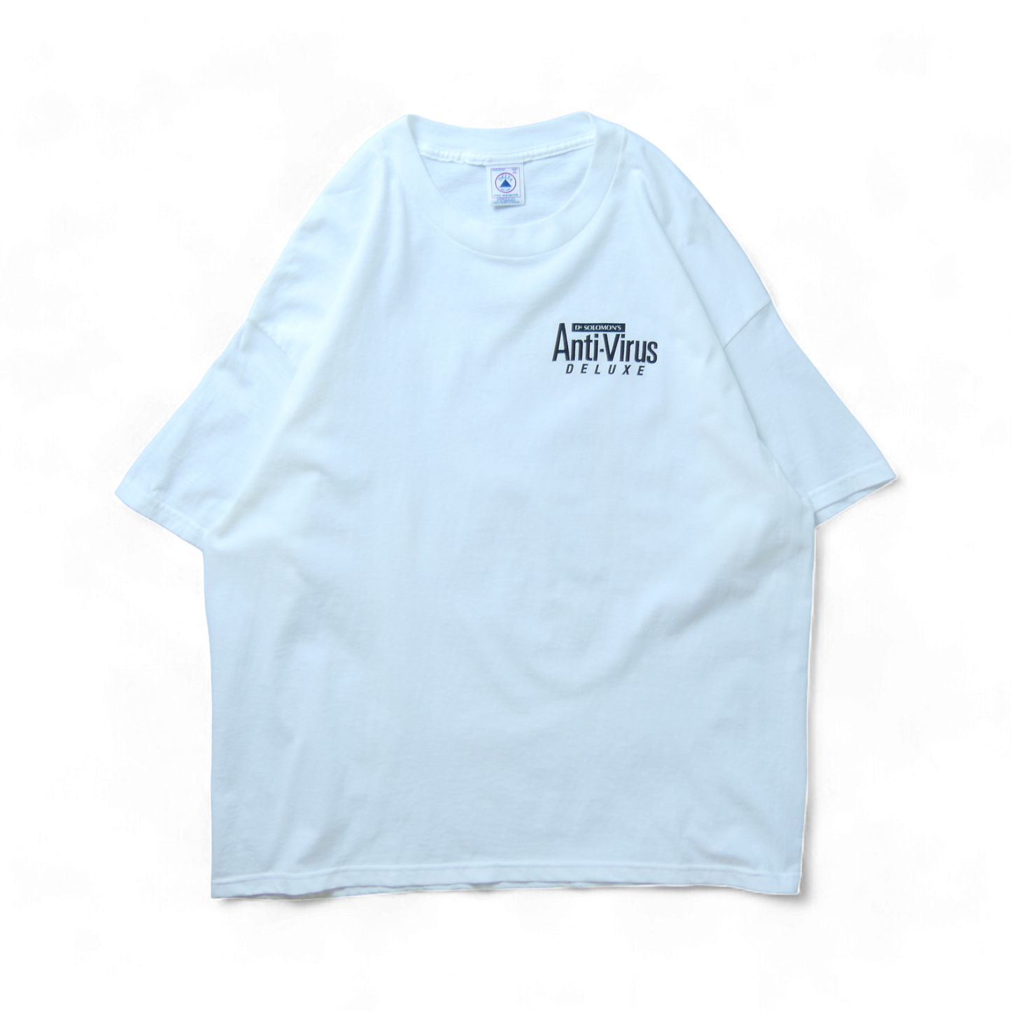 VINTAGE 90s XL Promotion Tee -Anti Virus DELUX-