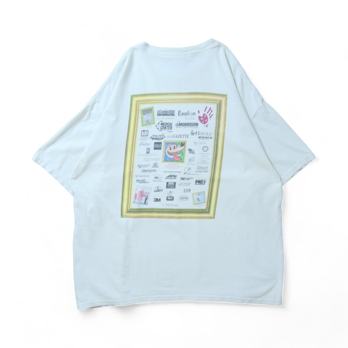 USED XXL Art Tee -PAINT THE TOWN 2011-
