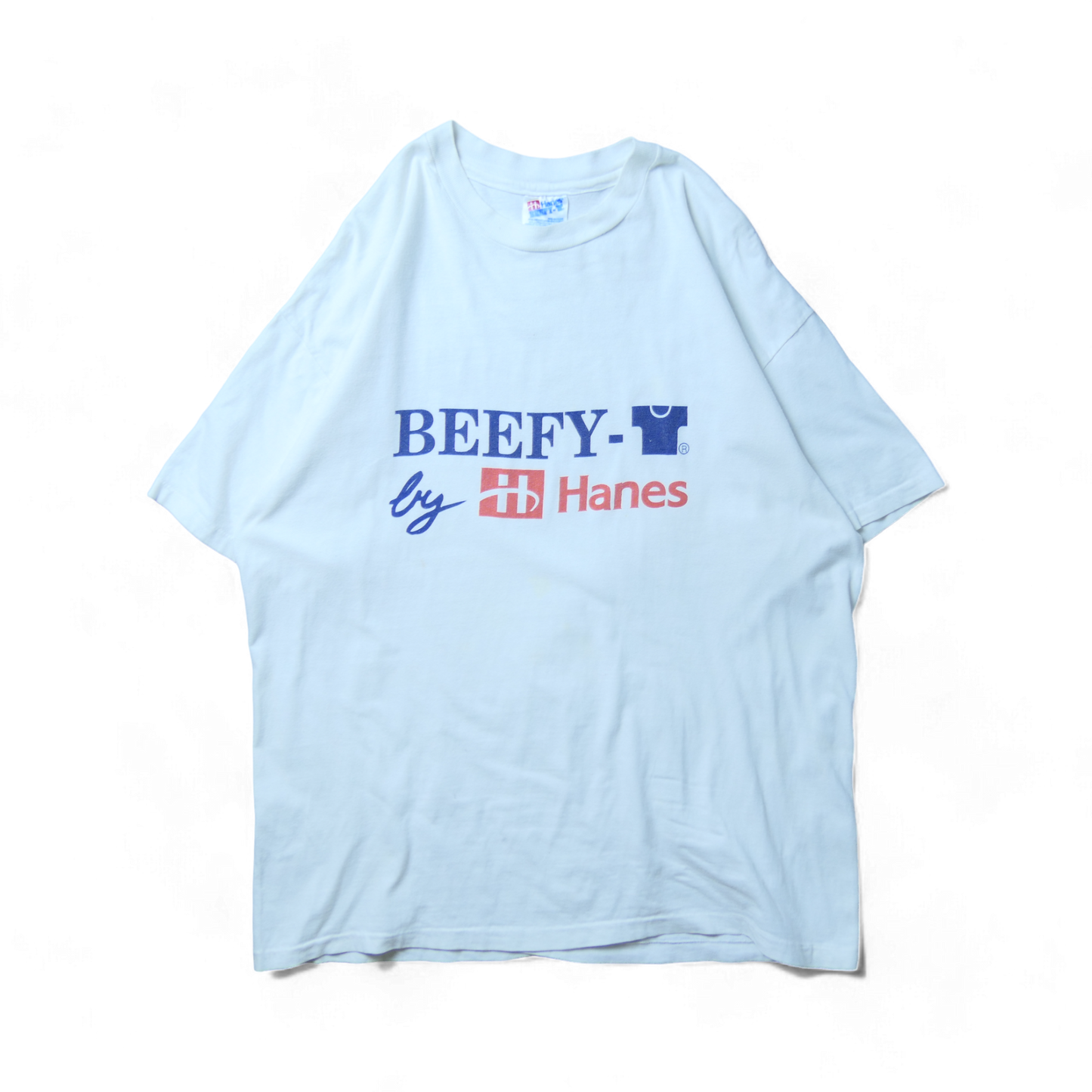 VINTAGE 90s XL Logo Tee -Hanes-