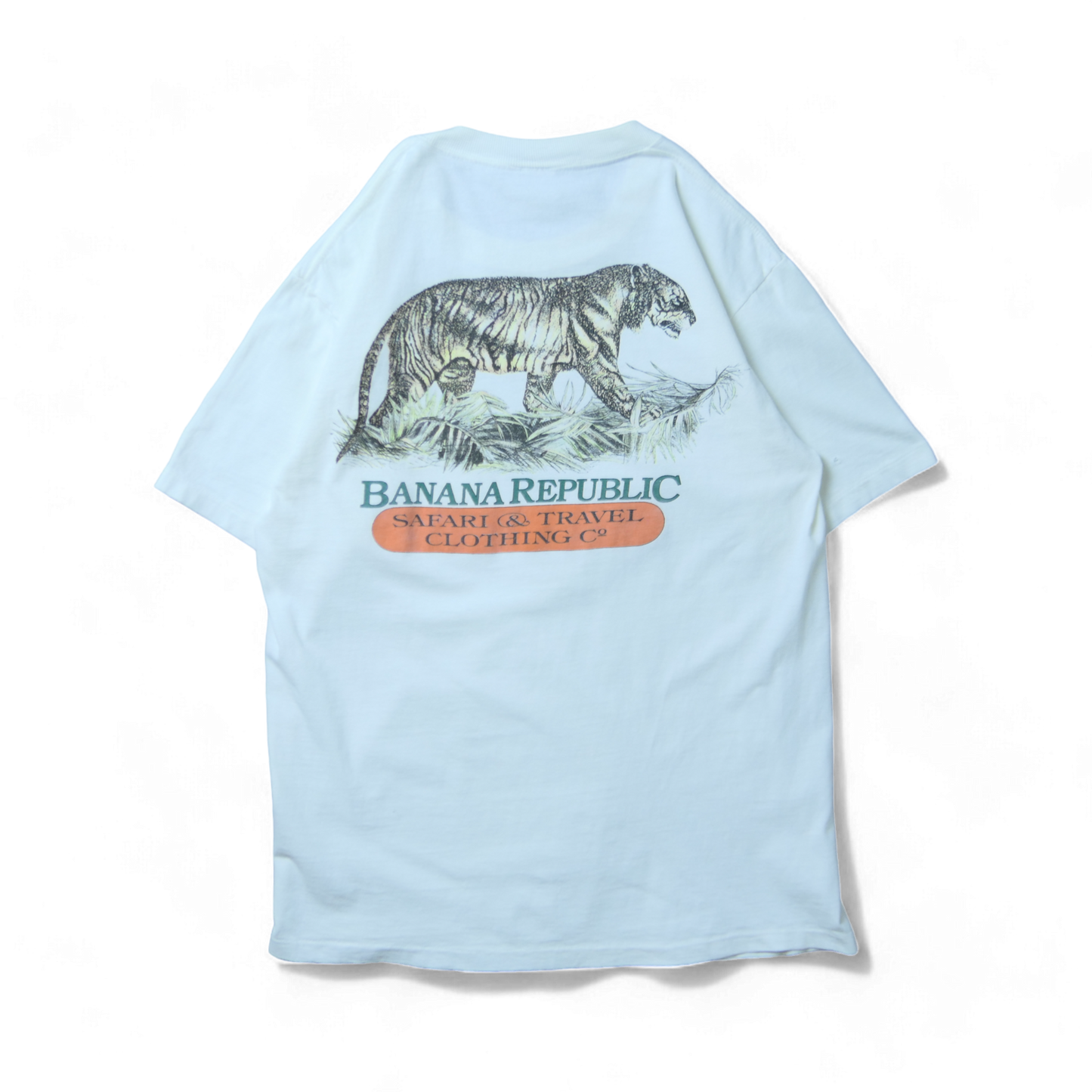 VINTAGE 90s L Animal Tee -Banana Republic-