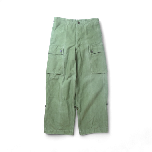 VINTAGE 60s Double Face Cargo Pants -Dutch Army-
