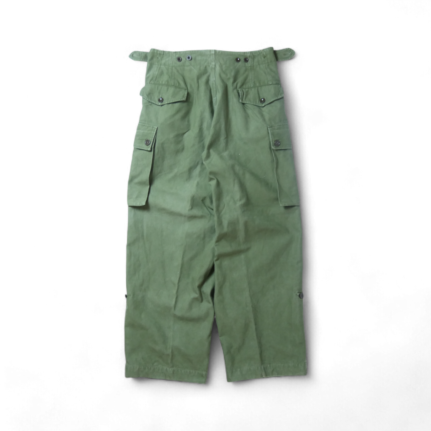 VINTAGE 60s Double Face Cargo Pants -Dutch Army-