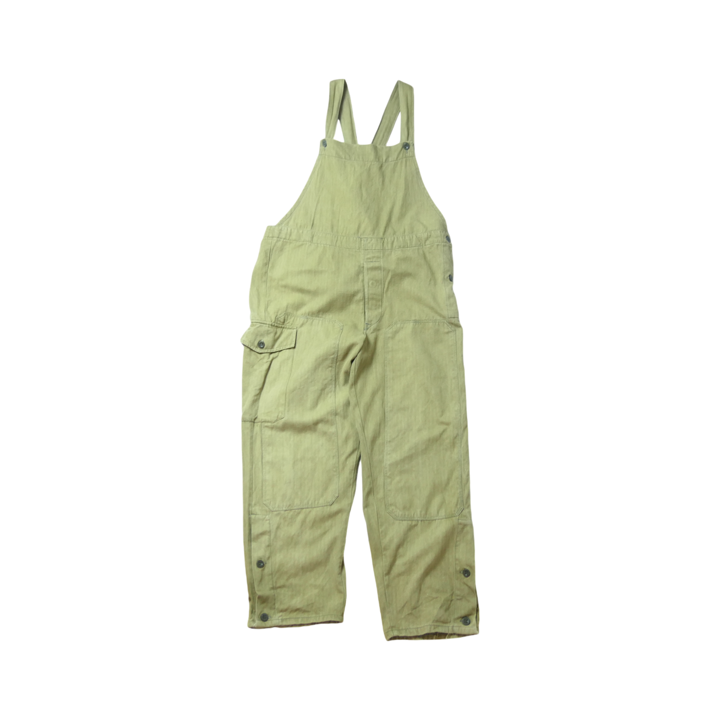VINTAGE 80-90s M-L HBT Overalls -Czech Army-