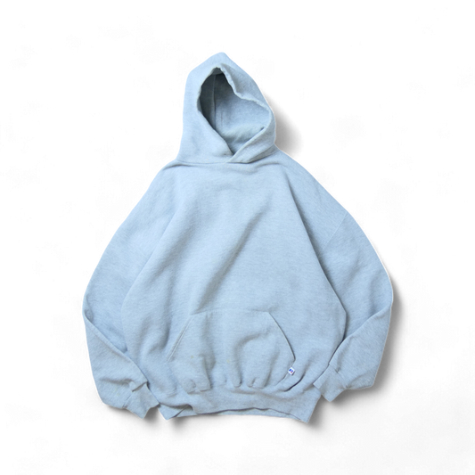 VINTAGE 90-00s XXL Plain Hoodie -Russell Athletic-