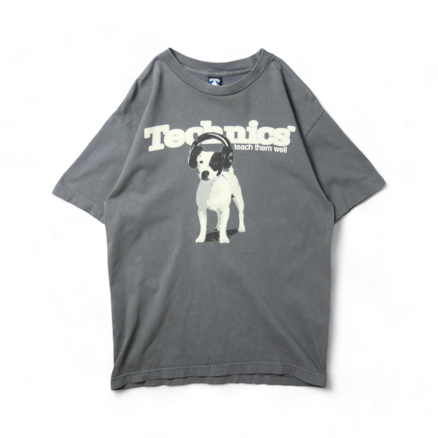 VINTAGE 90-00s M-L Promotion Tee -Technics-