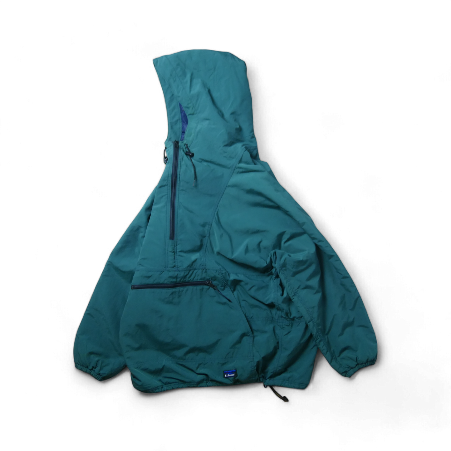 VINTAGE 80s XL Nylon Anorak Parka  -L.L.Bean-
