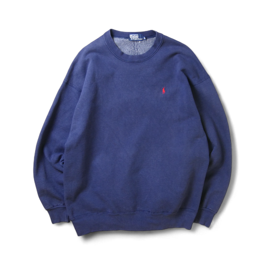 VINTAGE 90s XL Logo Sweat -Ralph Lauren-