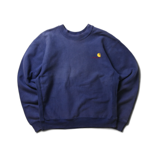 VINTAGE 80-90s M-L Logo Sweat -Carhartt-
