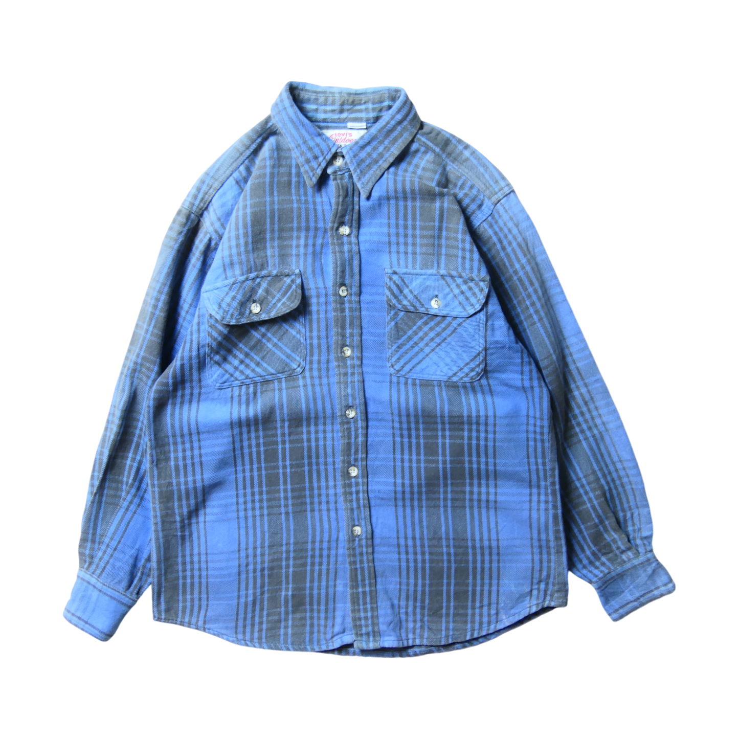 VINTAGE 90s M Heavy Flannel Shirt -Levi's-