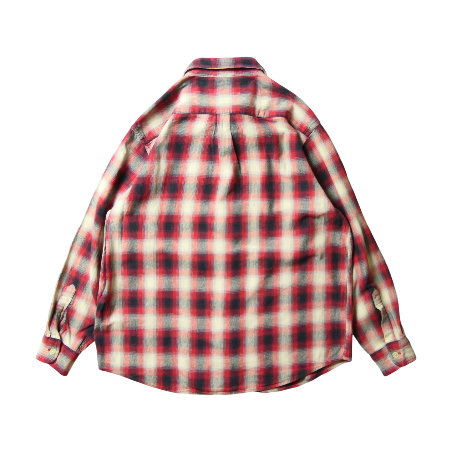 VINTAGE 00s L Ombre Check Shirt -GAP-