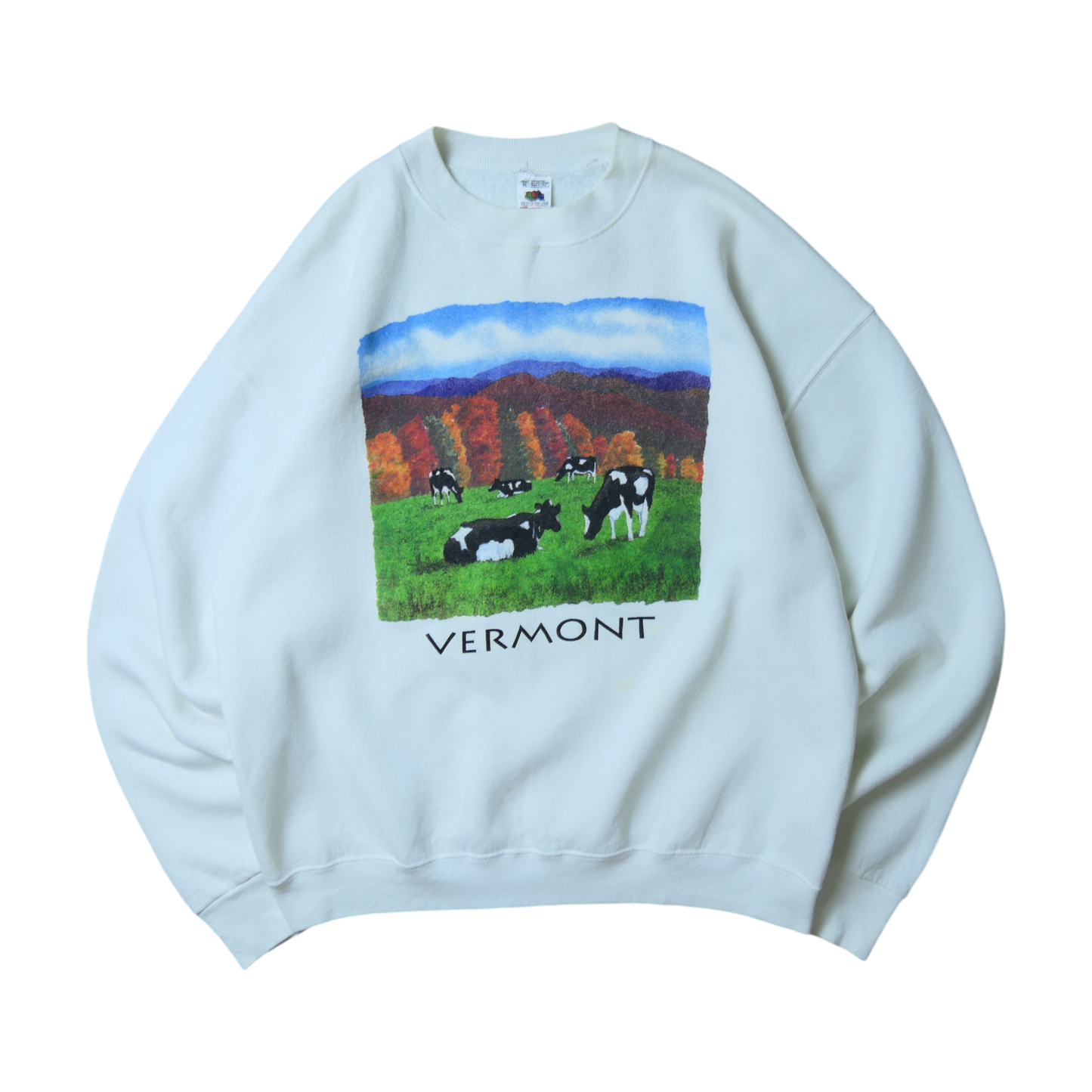 VINTAGE 90s XL Animal Sweat -VERMONT-