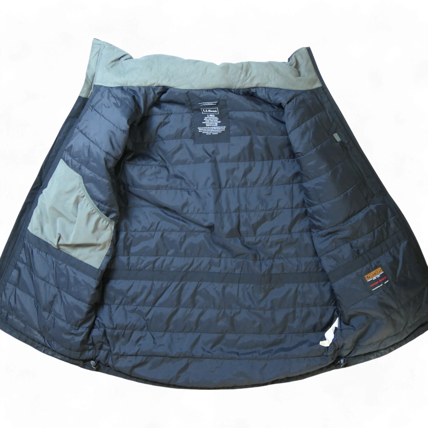 USED L "Thermore" Inner Cotton Jacket -L.L.Bean-