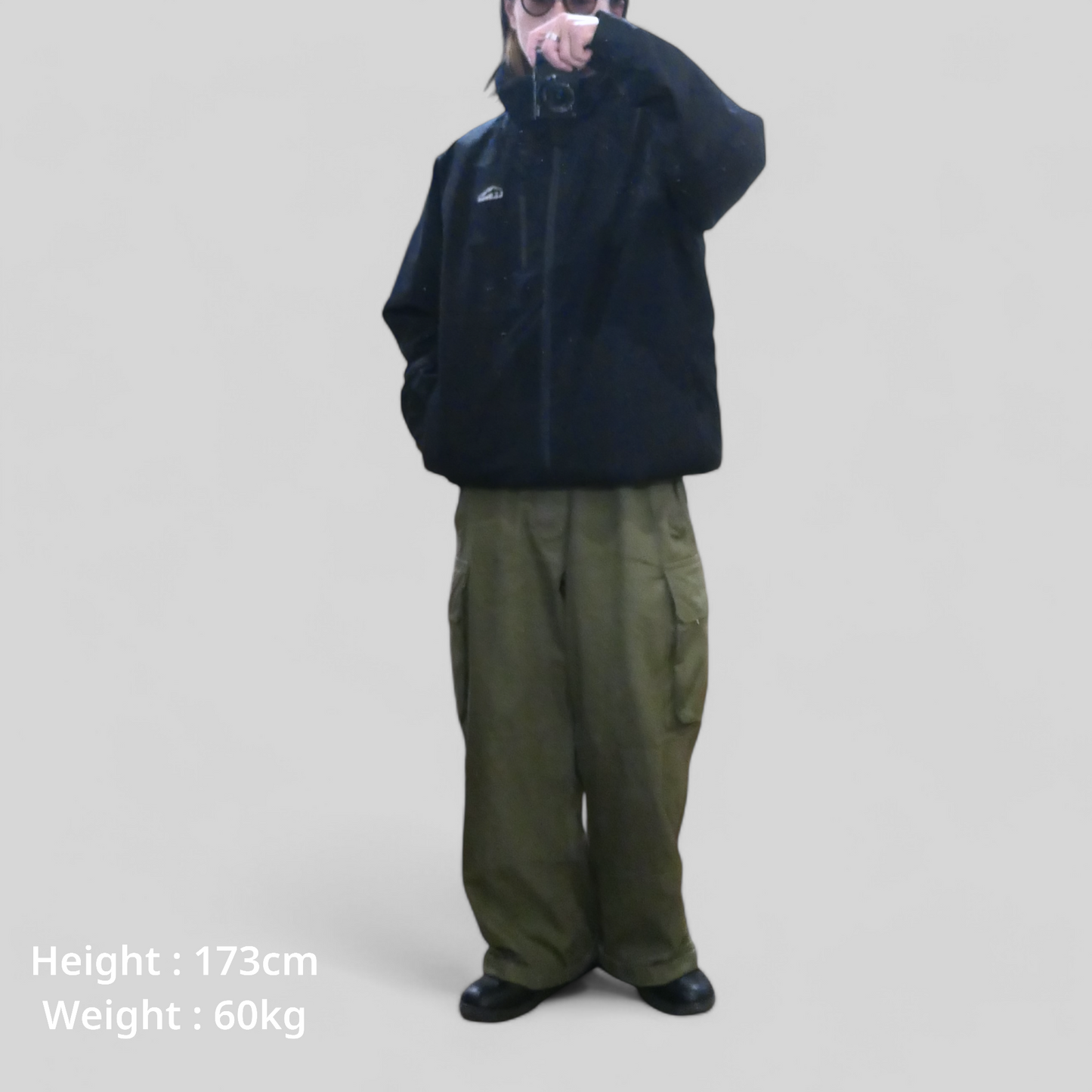 USED L "Thermore" Inner Cotton Jacket -L.L.Bean-