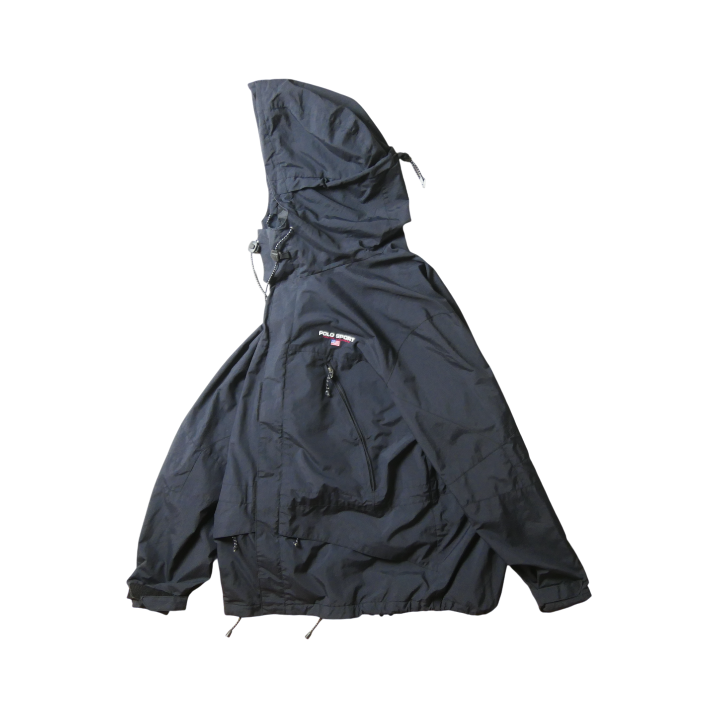 VINTAGE 90s L-XL Nylon Jacket -POLO SPORT-