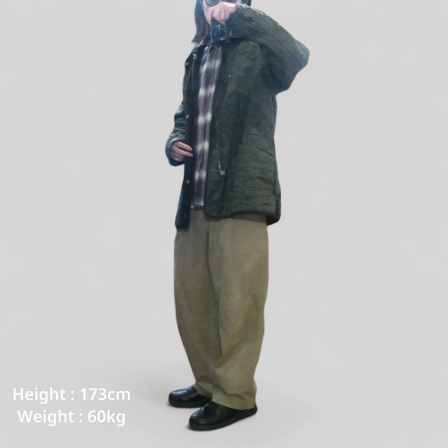 VINTAGE 90~ L Quilting Jacket -Barbour-