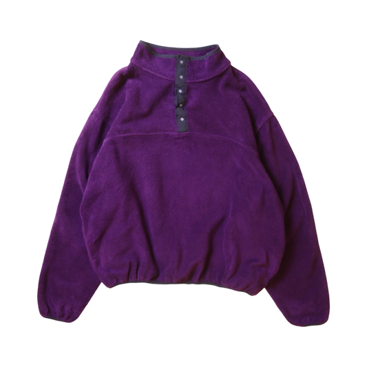 VINTAGE 90s L Halfsnap Fleece Jacket -LAND'S END-